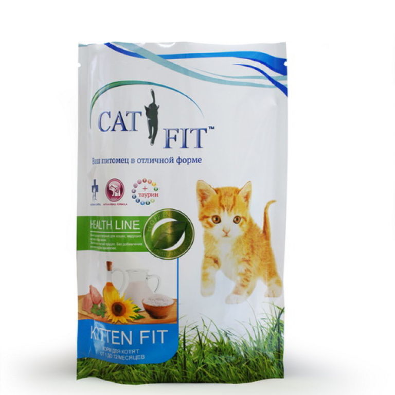 Корм сухой для котят «Cat Fit» от 1 до 12 месяцев